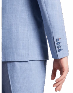 Paisley & Gray Slim Fit Suit Separates Coat, Blue Sharkskin -Men's Wear House Shop MW40 3XKW 56 PAISLEY GRAY BLUE SHARKSKIN ALT2