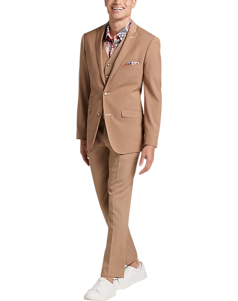 Paisley & Gray Slim Fit Suit Separates Coat, Nutmeg 7 Paisley & Gray Slim Fit Suit Separates Coat, Nutmeg - Image 7