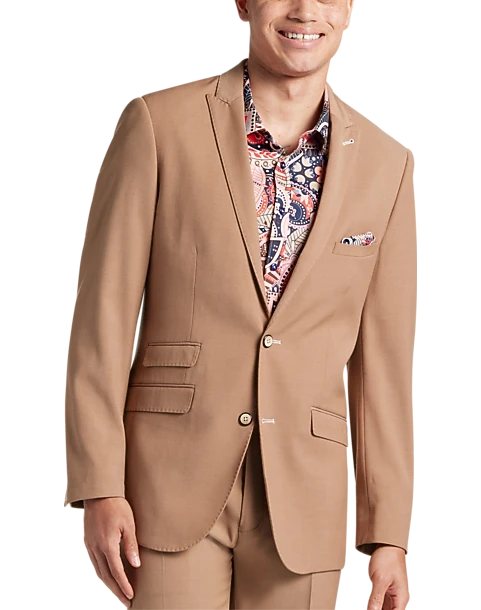 Paisley & Gray Slim Fit Suit Separates Coat, Nutmeg 1 Paisley & Gray Slim Fit Suit Separates Coat, Nutmeg