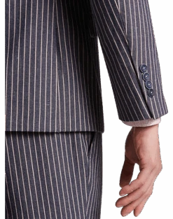 Paisley & Gray Slim Fit Suit Separates Coat, Blue And Pink Stripes 8 Paisley & Gray Slim Fit Suit Separates Coat, Blue And Pink Stripes -Men's Wear House Shop MW40 3XLJ 31 PAISLEY GRAY BLUE PINK STRIPE ALT2