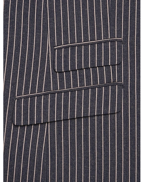 Paisley & Gray Slim Fit Suit Separates Coat, Blue And Pink Stripes 5 Paisley & Gray Slim Fit Suit Separates Coat, Blue And Pink Stripes - Image 5