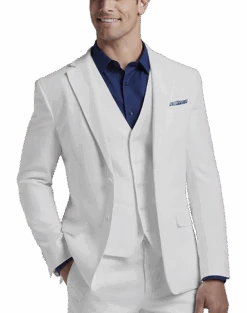 JOE Joseph Abboud Slim Fit Ljinen Blend Suit Separates, White 7 JOE Joseph Abboud Slim Fit Ljinen Blend Suit Separates, White -Men's Wear House Shop MW40 3XNC 49 JOE JOSEPH ABBOUD WHITE ALT7