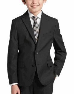 Michael Strahan Boys Suit Separates Jacket, Black