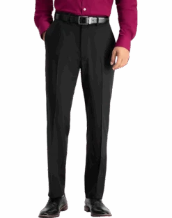 Haggar Travel Performance Classic Fit Suit Separates Pants, Black