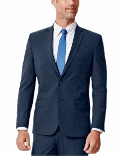 Haggar 4-Way Stretch Slim Fit Suit Separates, Black