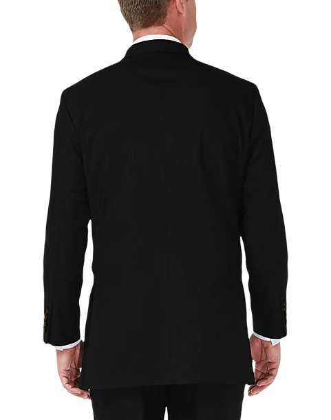 Haggar Premium Comfort 4-Way Stretch Slim Fit Suit Separates, Black 2 Haggar Premium Comfort 4-Way Stretch Slim Fit Suit Separates, Black - Image 2