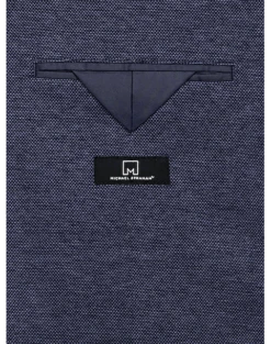 Michael Strahan Modern Fit 2 Button Soft Jacket, Blue -Men's Wear House Shop MW40 6KMF 14 MICHAEL STRAHAN BLUE ALT2 3