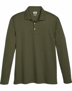 Joseph Abboud Modern Fit Luxe Cotton Polo, Olive