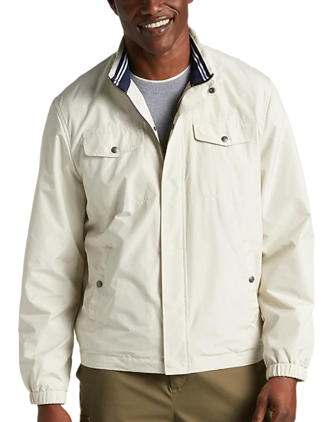 Con.Struct Modern Fit Hybrid Jacket, Off White 1 Con.Struct Modern Fit Hybrid Jacket, Off White