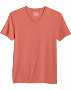 Lucky Brand Classic Fit Burnout T-Shirt, Orange