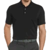 PGA Tour Classic Fit Airflux Polo, Black