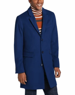 Paisley & Gray Topcoat, Sapphire Blue