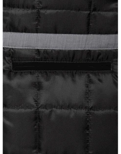 Joseph Abboud Modern Fit Bonded Raincoat, Black -Men's Wear House Shop MW40 71CH 02 JOSEPH ABBOUD BLACK SOLID ALT4