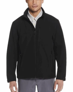 Weatherproof Modern Fit Soft Shell Jacket, Black