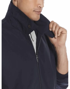 Weatherproof Modern Fit Golf Jacket, Black -Men's Wear House Shop MW40 71FJ 01 AWEARNESS KENNETH COLE NAVY SOLID ALT4