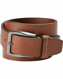 Joseph Abboud Leather Belt, Cognac